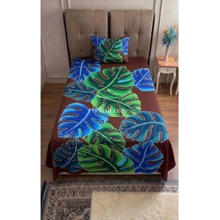 Single Rayon Bedsheet Hand Painted Handmade in Bali